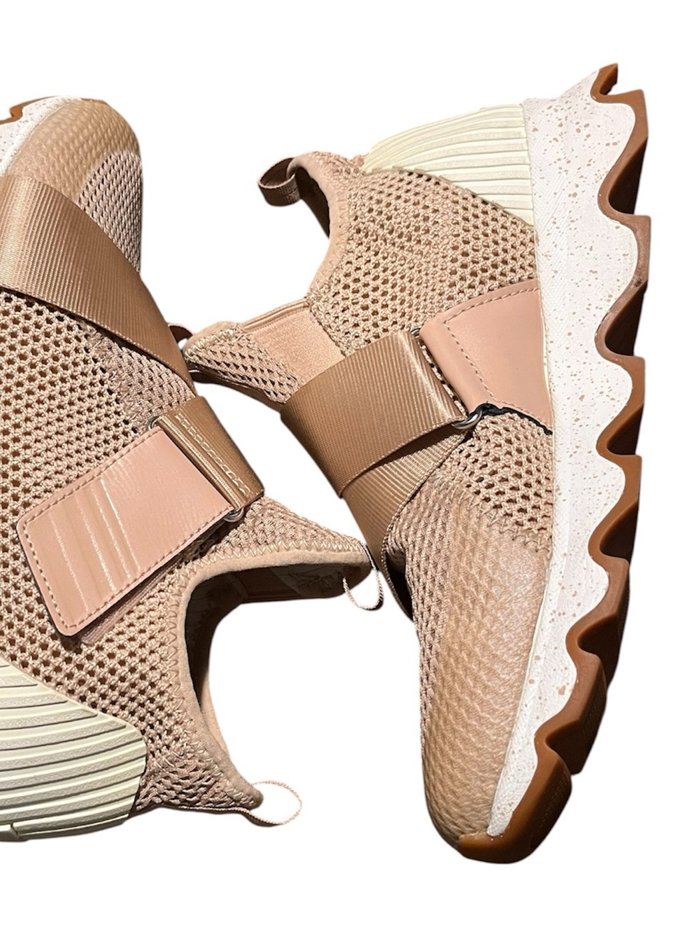 Sorel Women's Knit Strap Sneakers - Light Tan Pink